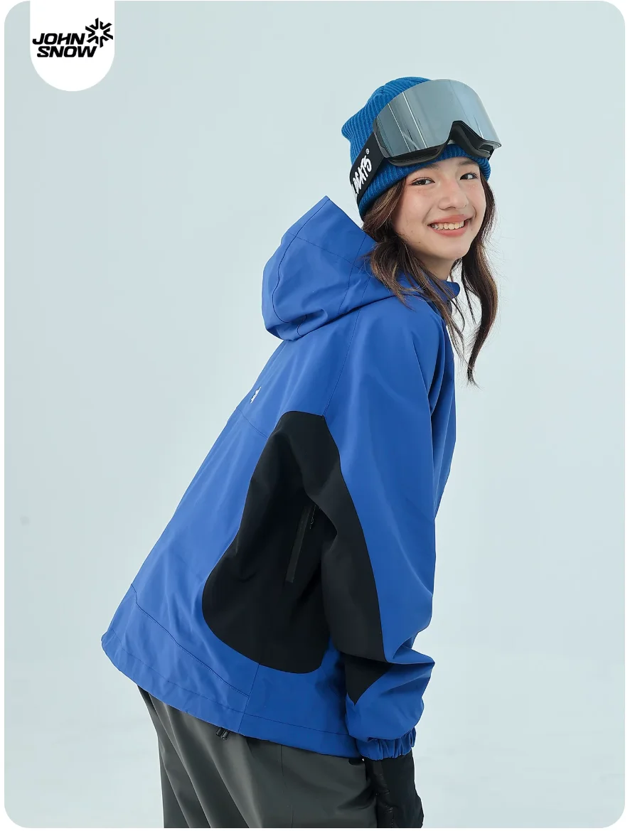 John Snow 2026 3L Hard Shell Snowboard Jacket Men Women Waterproof Windproof Professional Ski Jacket with Fully Taped Seams