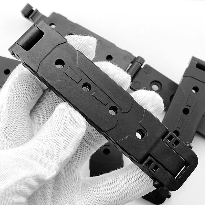 1Piece MOLLE-LOK System Scabbard Back Clip K Sheath Waist Clip KYDEX Scabbard Carrying Clip K Sheath MOLLE Buckle with Screws