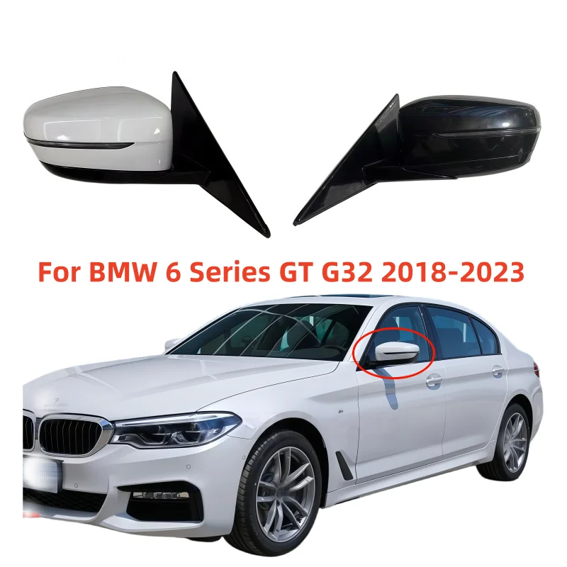 

For BMW 6 Series GT G32 2018-2023 Heat Blind spot dimming Camera Memory Power Fold Rear Mirror Assembly 5/9Pin Side Mirror