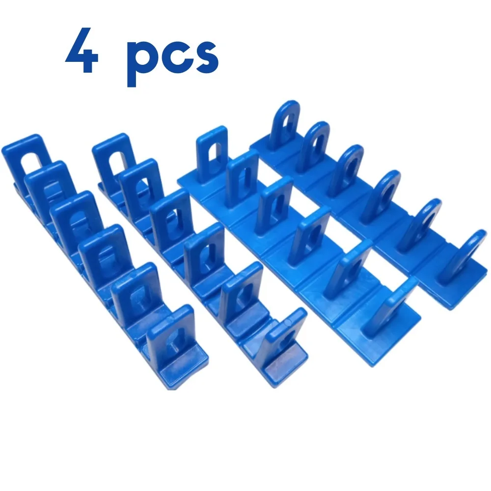 PDR Tools Multi Glue Tabs 4pcs 1set Flexible Strong Plastic Puller Centipede Car Paintless Dent Repair