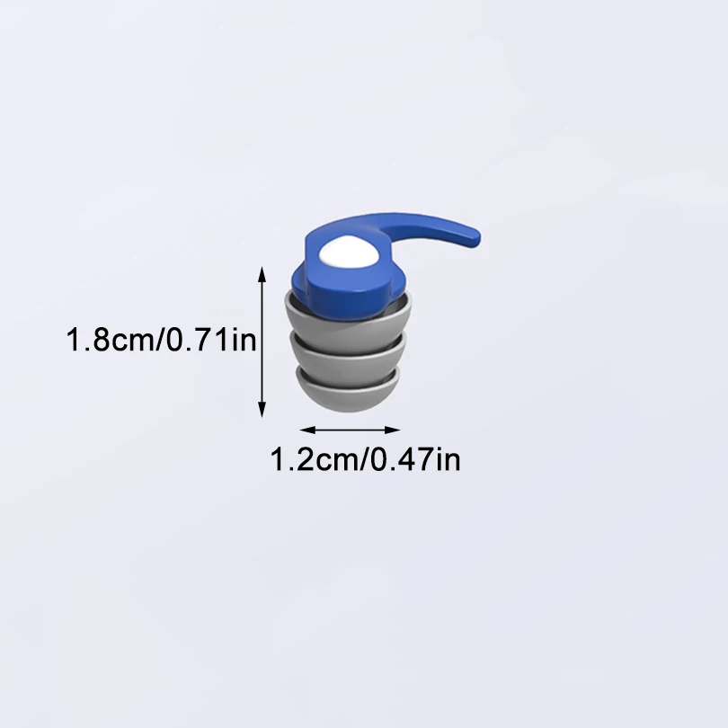 1 Pair Ear Plugs For Sleeping Tapones Oido Dormir Noise Reduction Swimming Ear Plug Waterproof Bouchon Oreille Sleeping Earplugs