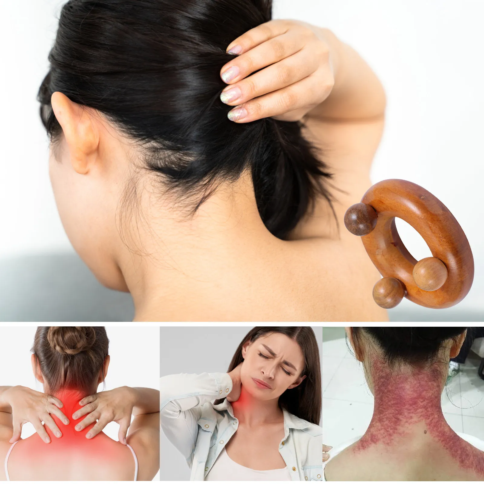 

Набор из 5 массажных досок Гуаша из сандалового дерева премиум-класса для массажа тела, легкий, удобный для путешествий, инструмент для здоровья, снятия боли