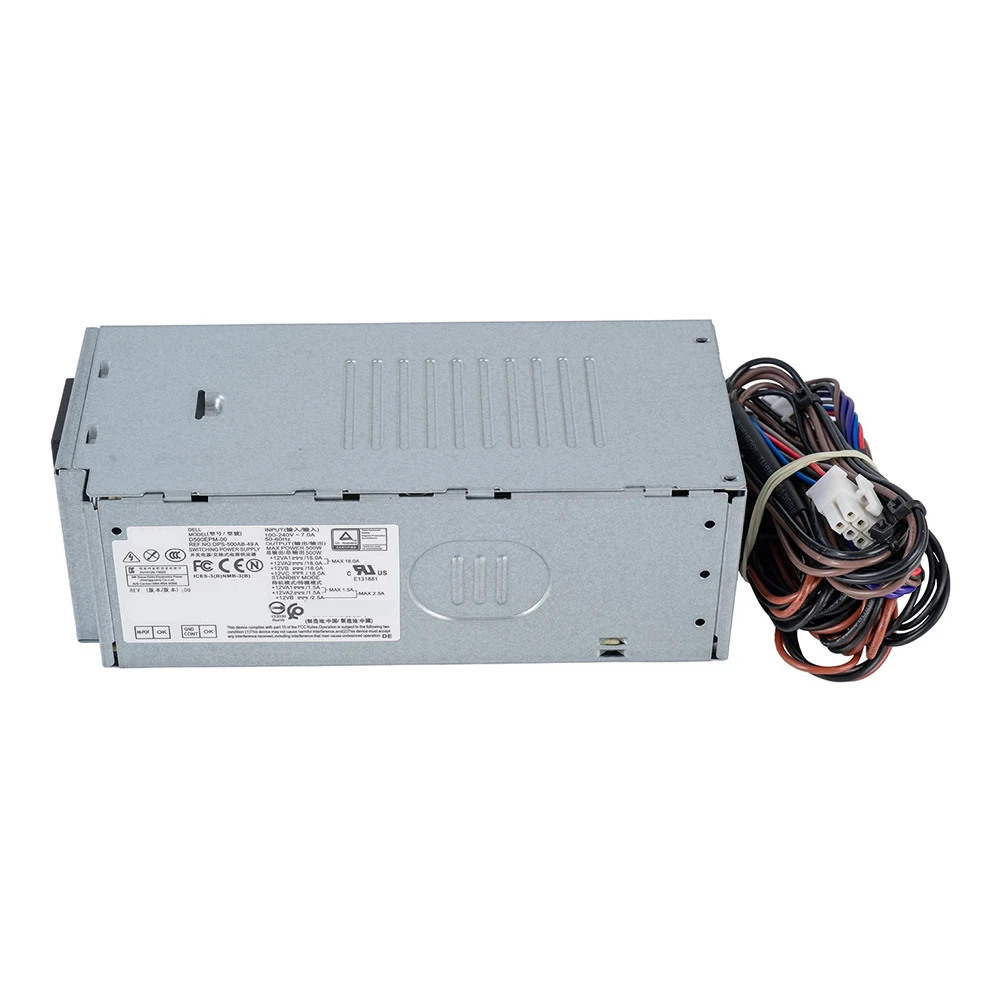 

Блок питания 500 Вт, совместимый с Dell Vostro 3910 3030, D500EPS-01, 0TPX56, TPX56, со встроенной защитой от перенапряжения и перегрева