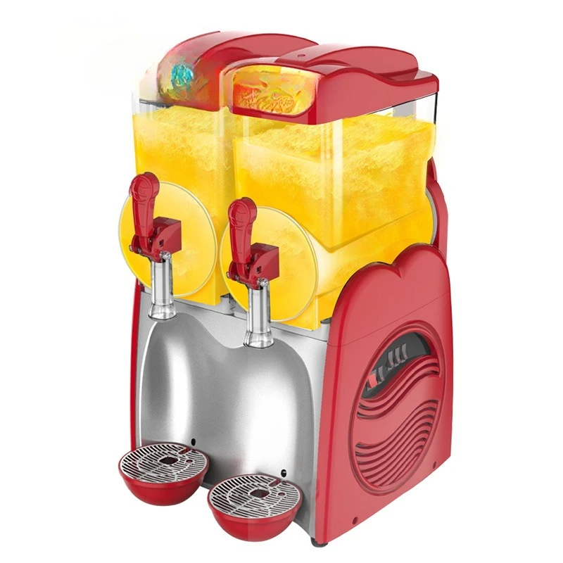 

Commercial snow melting machine, single-cylinder stainless steel slush machine, double-cylinder three-cylinder smoothie