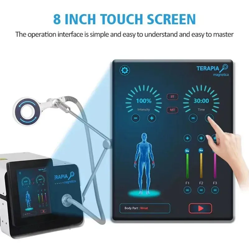 

2025 New Arrival Physio Pain Therapy Extracorporeal Magnetic Transduction Therapy Magneto Terapia Magnetic Therapy Machine