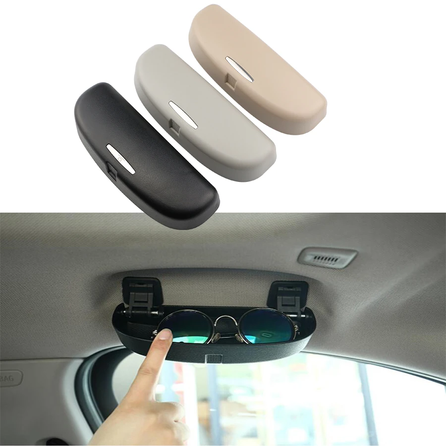 Glasses Sunglass Box Holder for BMW 1 3 5 X1 X3 X5 F20 F30 F32 F15 F25 F10 F11 2015 - 2022 Car Sunglasses Storage Case