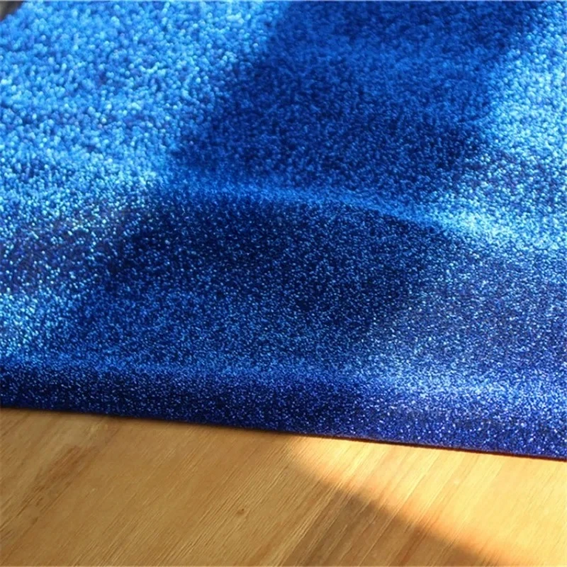 

Сетчатая ткань Deep Ice Blue Сверкающее светлое двухслойное платье Сценический модельер для одежды Diy Шитье по метрам