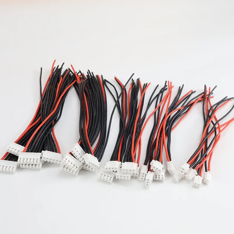 10pcs/lot 1S 2S 3S 4S 5S 6S 7S 8S Lipo Battery Balance Charger Cable IMAX B6 Connector Plug Wire Wholesale