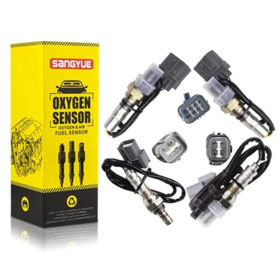 

4X Oxygen O2 Sensor for 2003 2004 2005 2006 Acura MDX 3.5L; 2005-2006 Honda Odyssey 3.5L Upstream + Downstream