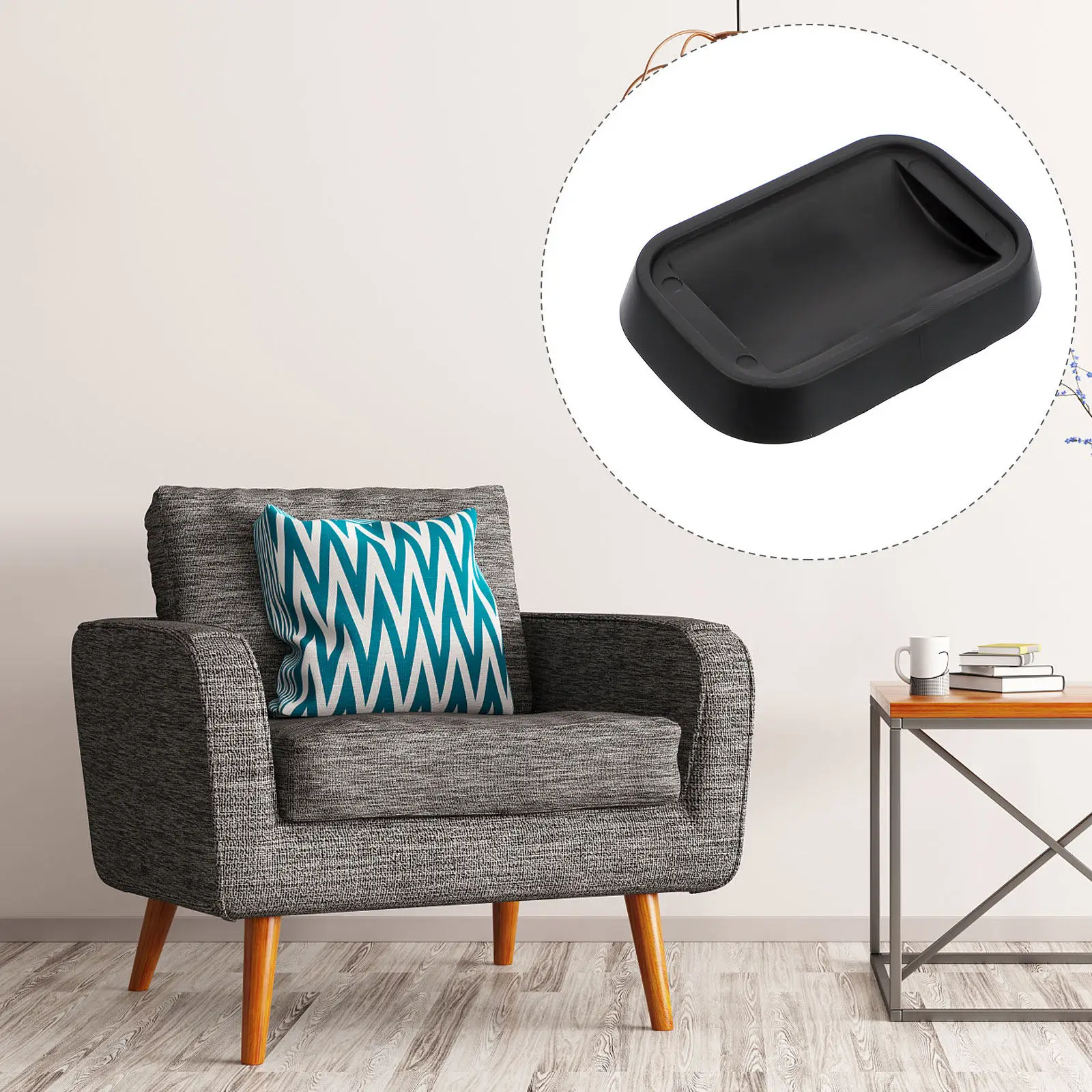 

Набор из 8 противоскользящих резиновых накладок для мебели: для диванов, столов, стульев, защиты пола от царапин