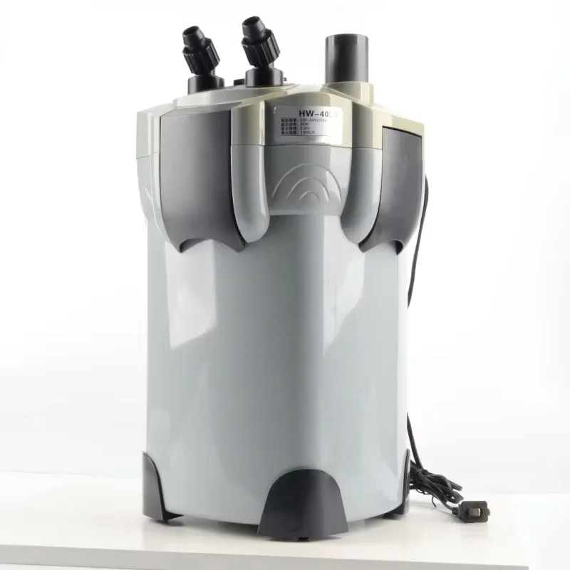 

SUNSUN Aquarium External Filter HW-401A/402A/403A/404A/B Fish Tank Filter with UV Light 4-layer Water Filtration Sponge Baskets