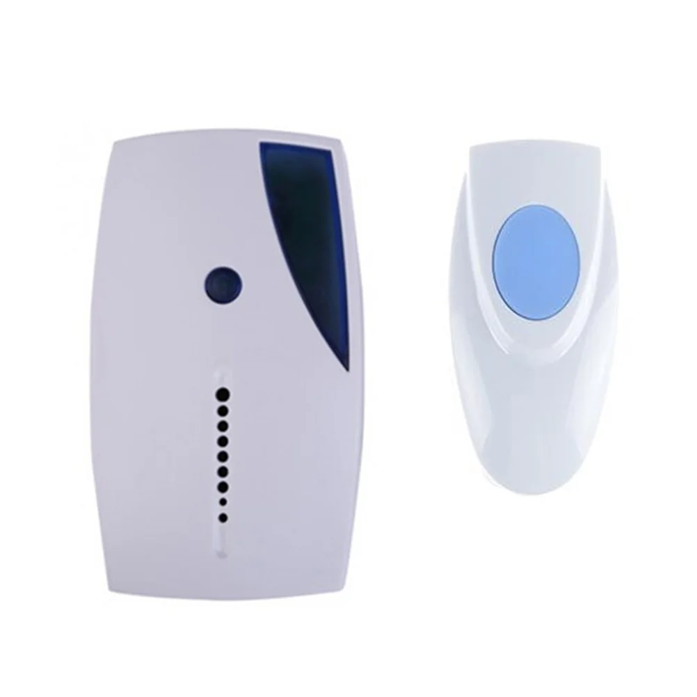 Door Bell Remote Doorbell Wireless Kit Electronic Control White Operated