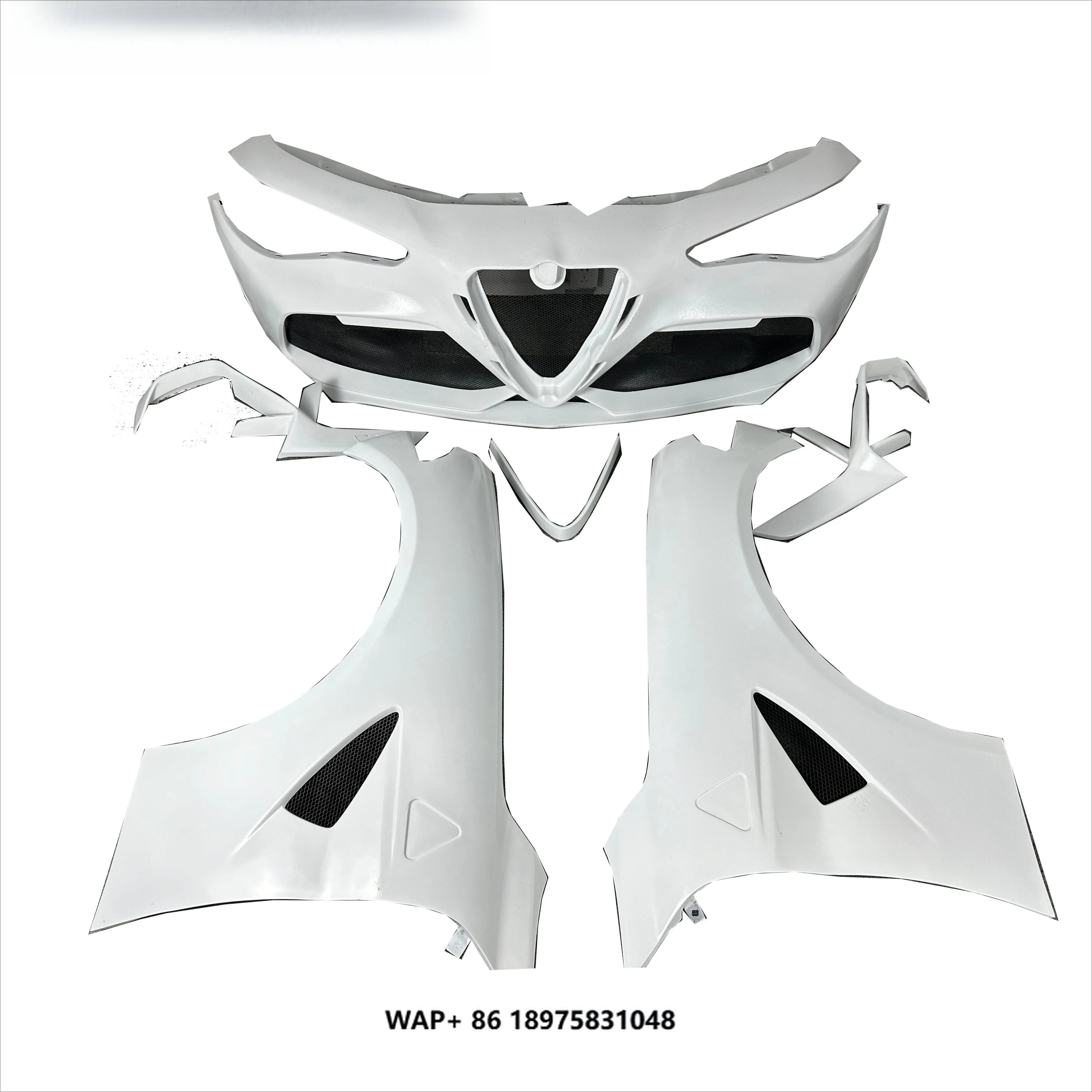 

coefficient Style Fiberglass Body Kit Front Bumper Fender