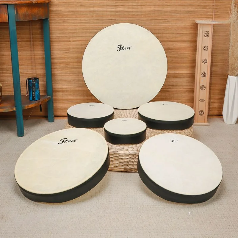 Tambourines Sheepskin Drum Band Play Xinjiang Dance Professional Hand Beat Drums Dance Accompaniment Percussion Instruments