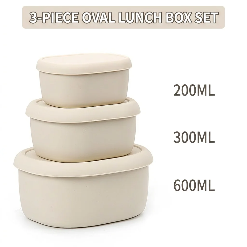Magnetronbestendige ovale voed - Meal Prep Box recensie en prijs