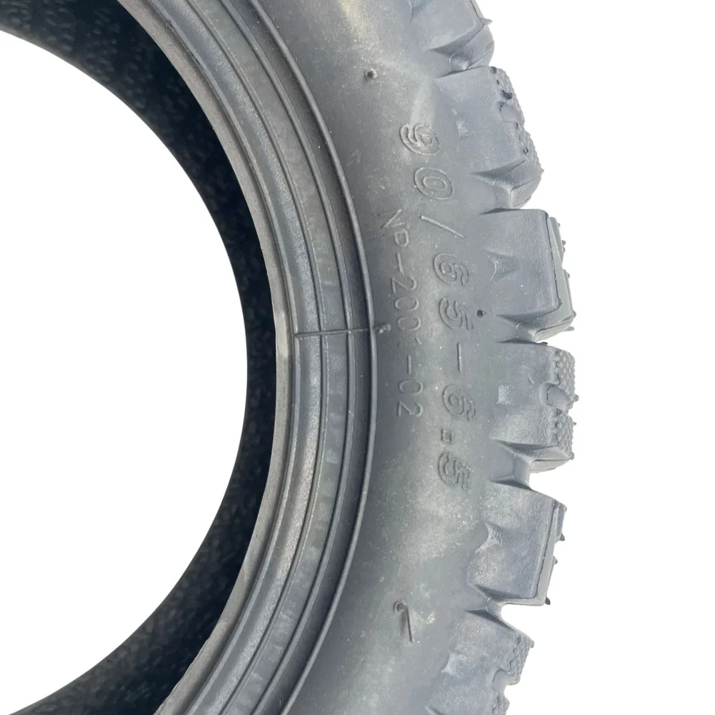 

Tubeless 10 Inch E-scooter Tire Commuting Off-road Riding Thickened Rubber Deep Groove Pattern Enhanced Load Capacity