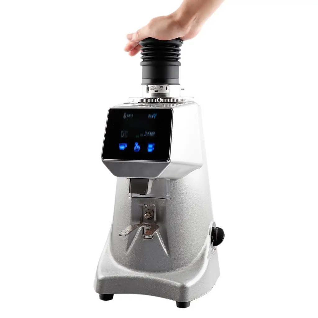 Blowing Bean Bin, Cleaning Accessories Coffee Machine Clean Parts Black for Coffee Hoppers