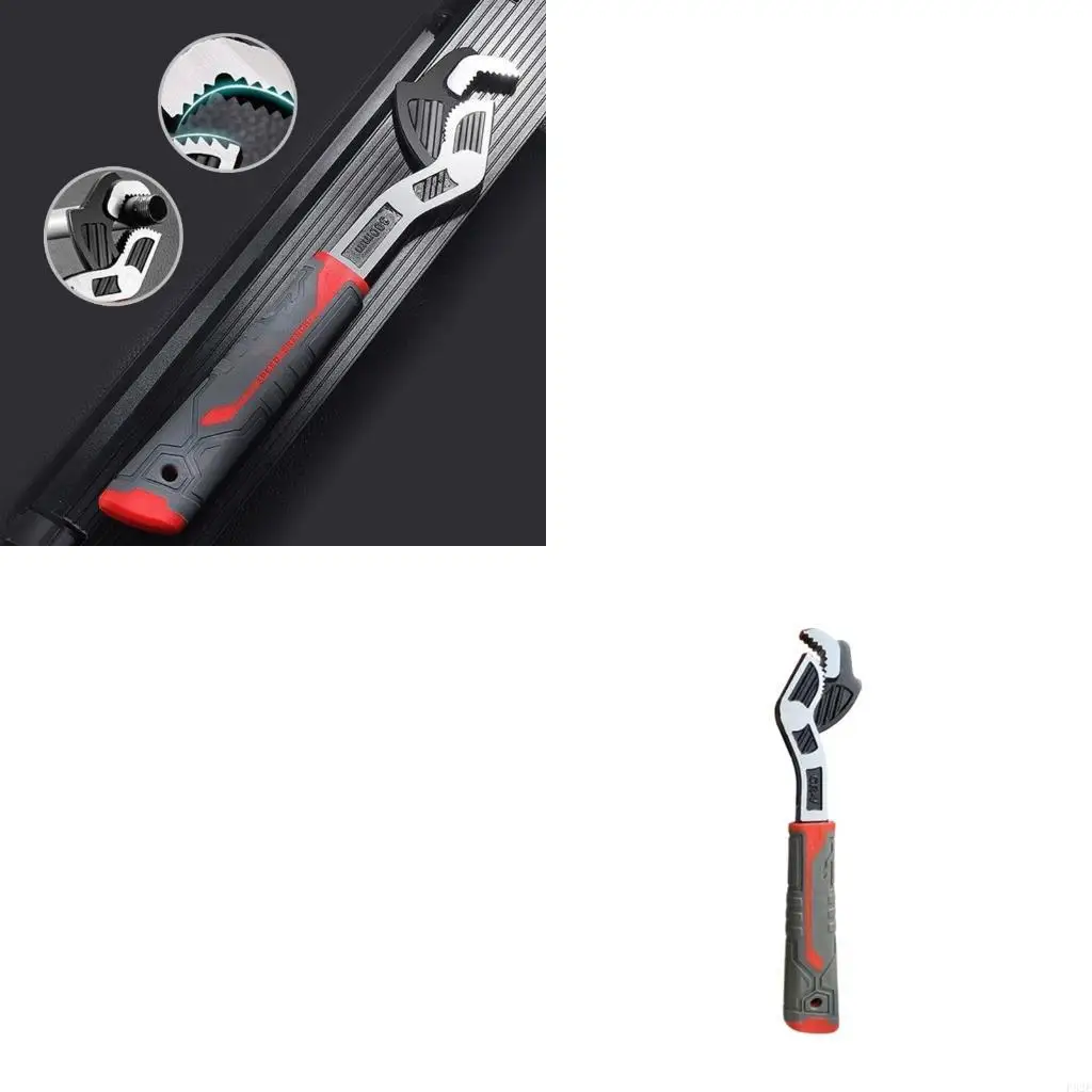 

P82E Industrial Multifunctional Locking Pipe Wrench Tool Adjustable Pipe Wrench