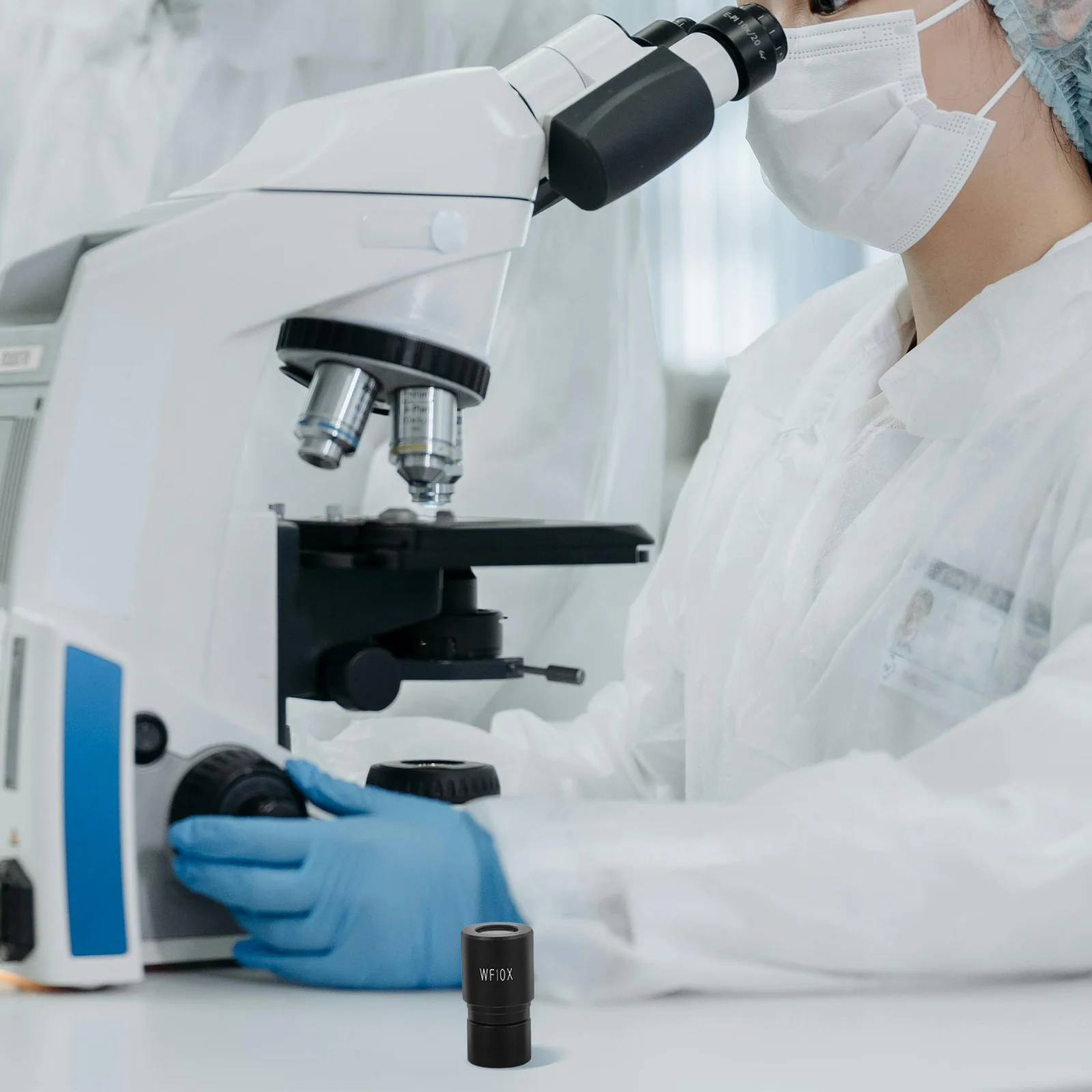 

Stereo Microscope Head 10X Auxiliary Lens High Accuracy Objective Magnification Microscope Parts Objective Lens