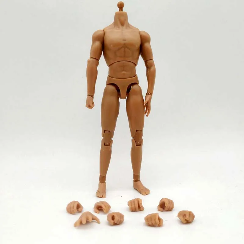 

1/12 Male Super Flexible Standard Joint Body Model 123mm Soldier Action Figure Articulated Body Dolls Toy