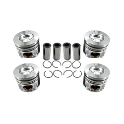 Engine Piston STD 1Set For Hyundai KAI D4EA 2.0L Diesel Engine Santa Fe Tucson TAajet Elantra 23410-27920 Car Accessories