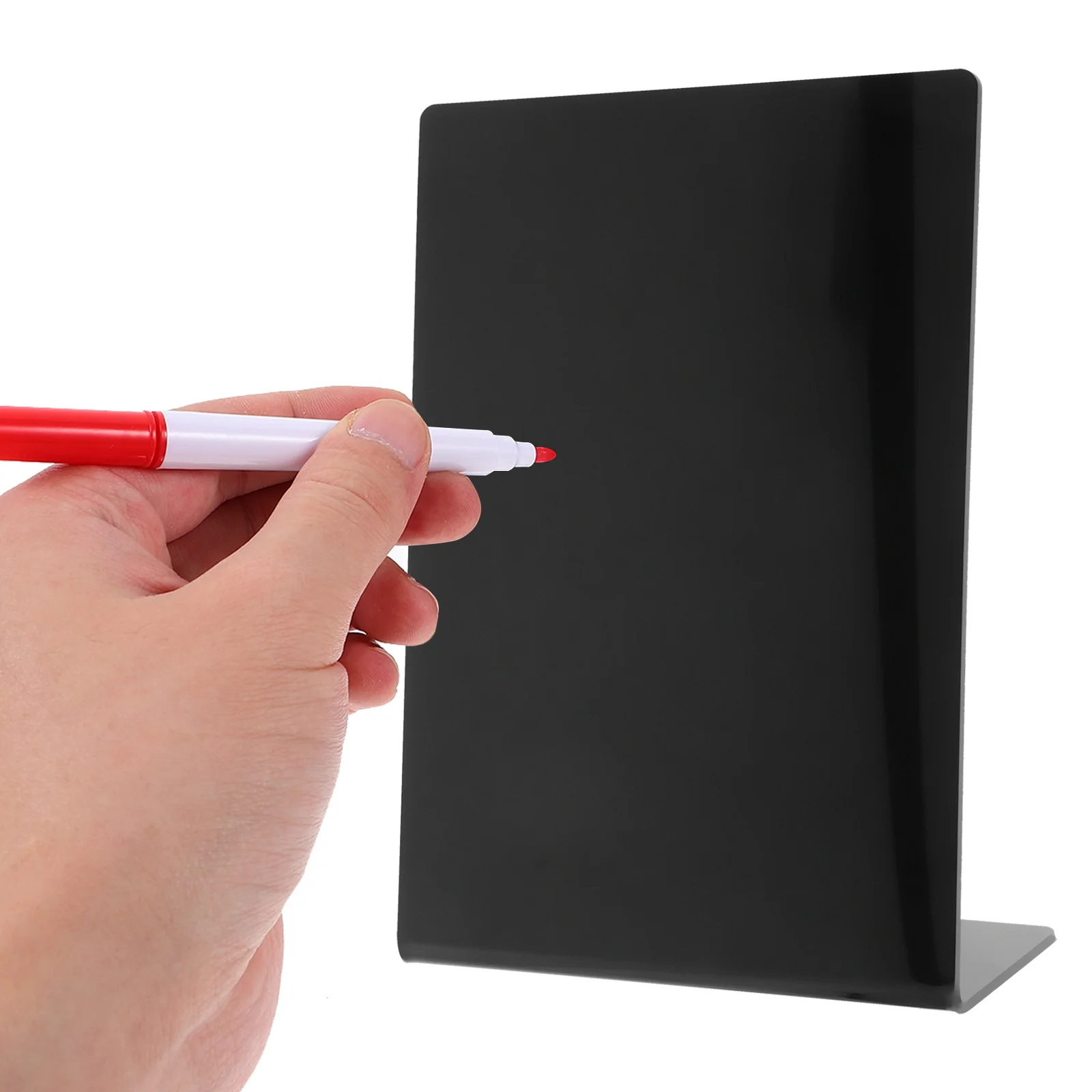 Hand Drawn Small Blackboard Whiteboard Mini Chalkboard Erasable Sketchpad Sign Rectangle Writing Candy Message