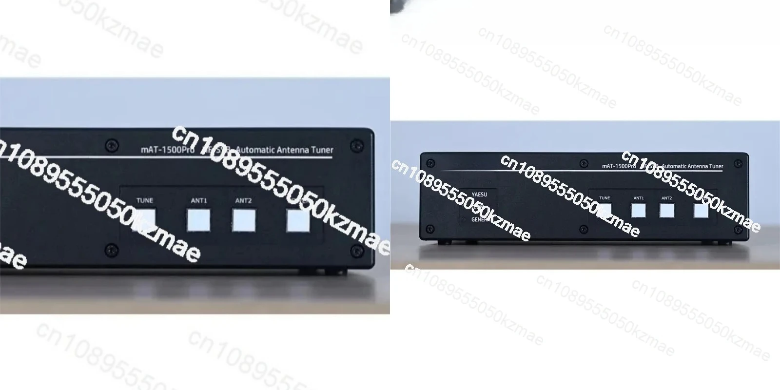 High Power 1500W HF Automatic Tuner, Wide Frequency 1.8-54MHz Antenna Coupler with Universal Compatibility for Ham Ra