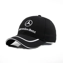 Car Baseball Cap Spring And Autumn Outdoor Adjustable Casual Hats Sunscreen Hat For Mercedes Benz W212 W213 W205 W177 W247 W176