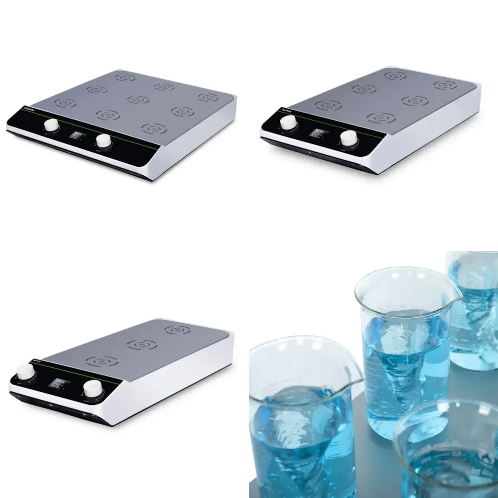 Large capacity multi-digital multi-position 9x1000ml magnetic stirrer manufacturer price