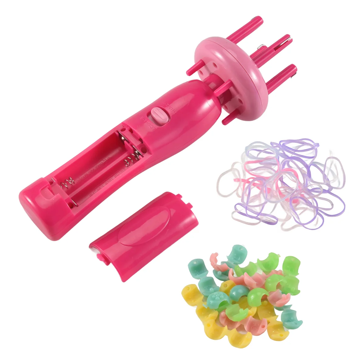 HOT Women Portable Electric Automatic Diy Hairstyle Tool Braid Machine Hair Weave Roller Twist Braider Device Kit