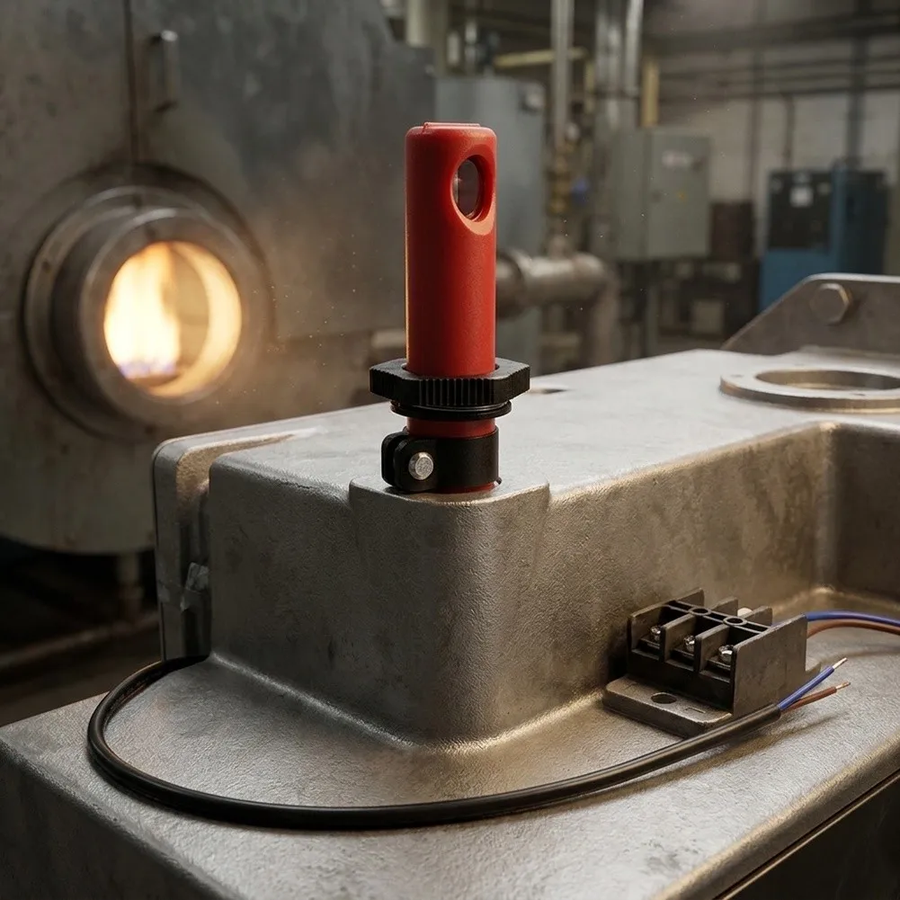 Electric Eye Photocell Flame Sensor for FC7 For Burner Units with Passive Switch Output and Standard Mount Center Distance 34mm