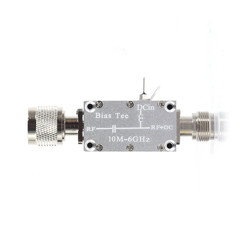 

N Head RF Feeder RF DC Blocker Bias Feeder Bias Tee 10Mhz-6Ghz