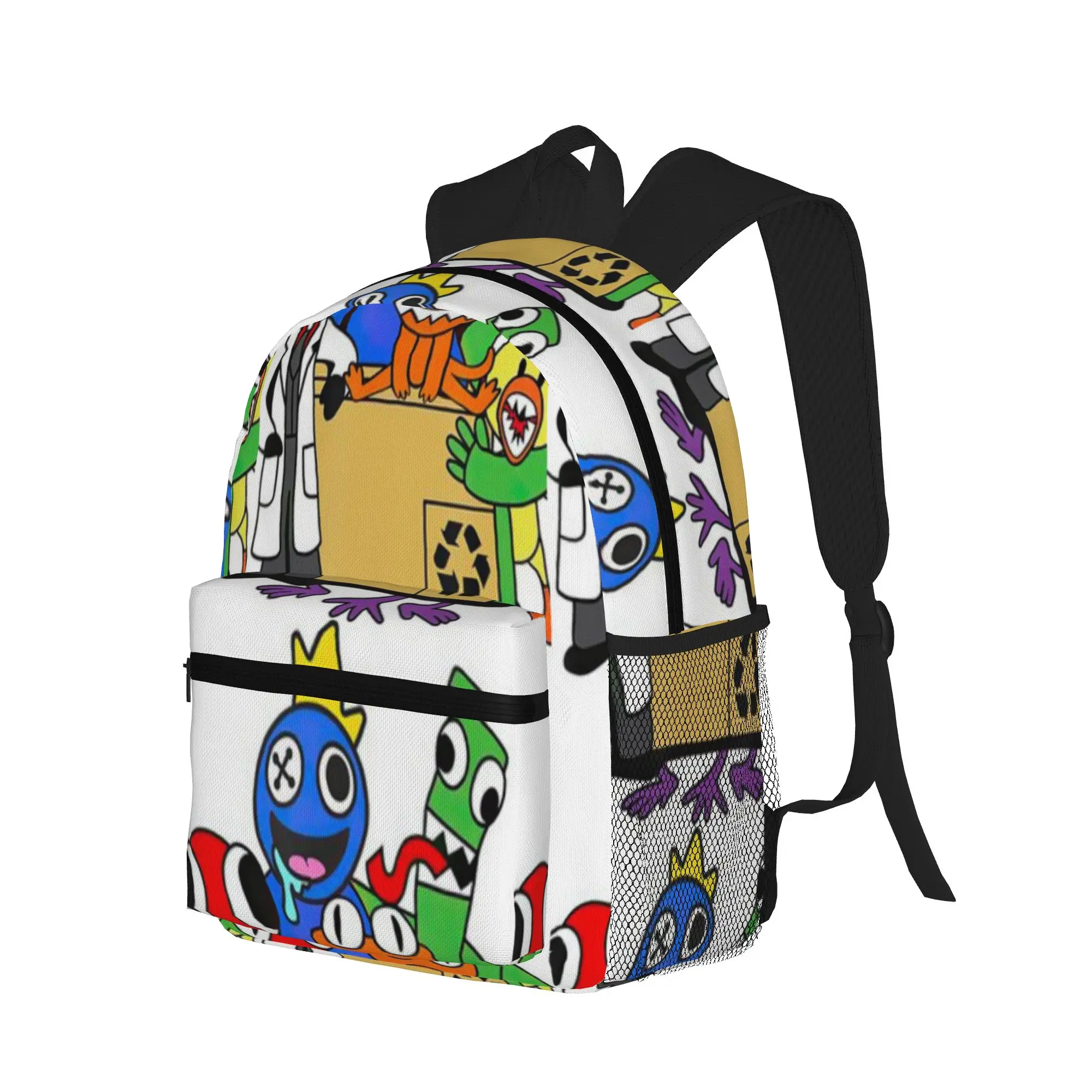 Funny Rainbow Friends Friends Rainbowfriends Banban  Casual Backpack for Students and Adults Backpacks for women
