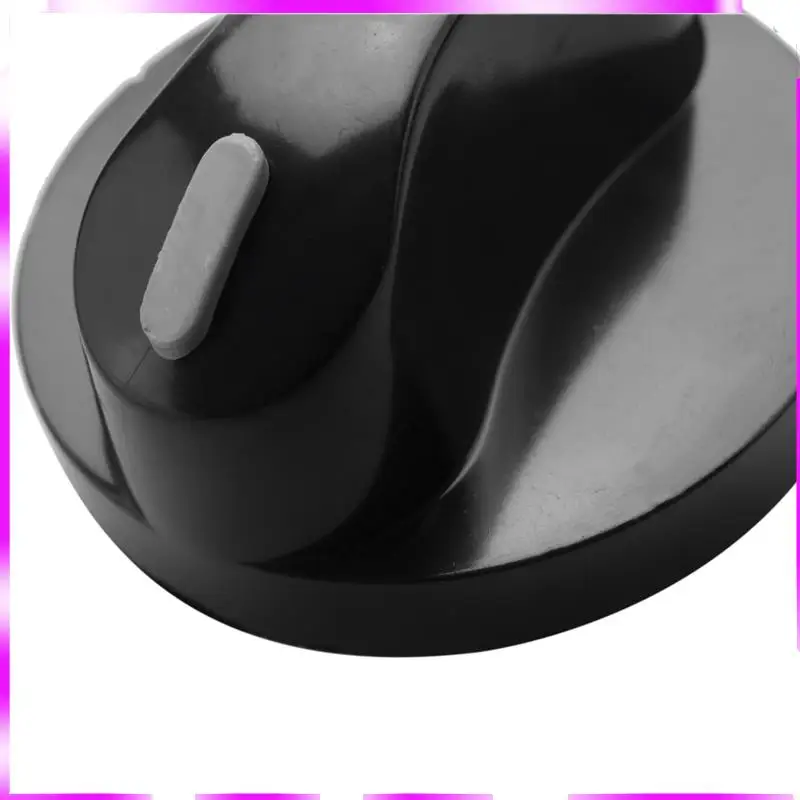 

N98R 3X Plastic Kitchen Gas Stove Stove Oven Control Rotary Knob Black