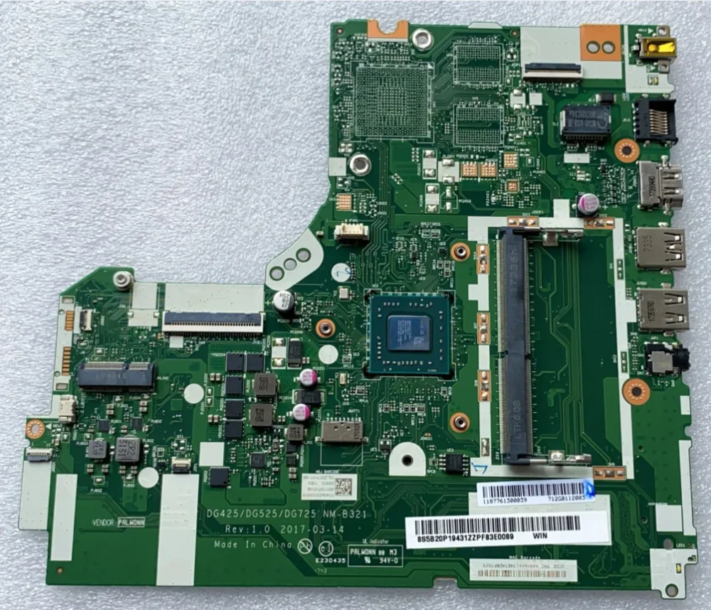 

High Quality-For Lenovo Ideapad 320-15AST 330-15AST Laptop Motherboard NM-B321 Mainboard..With A4 CPU DDR4 Fully Tested