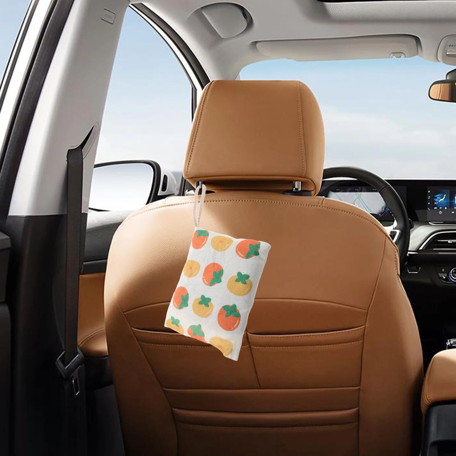 

Bamboo Charcoal Air Freshener Car Deodorizer Smell Neutralizer Purifier Nano Mineral Cartoon Design Reusable Material