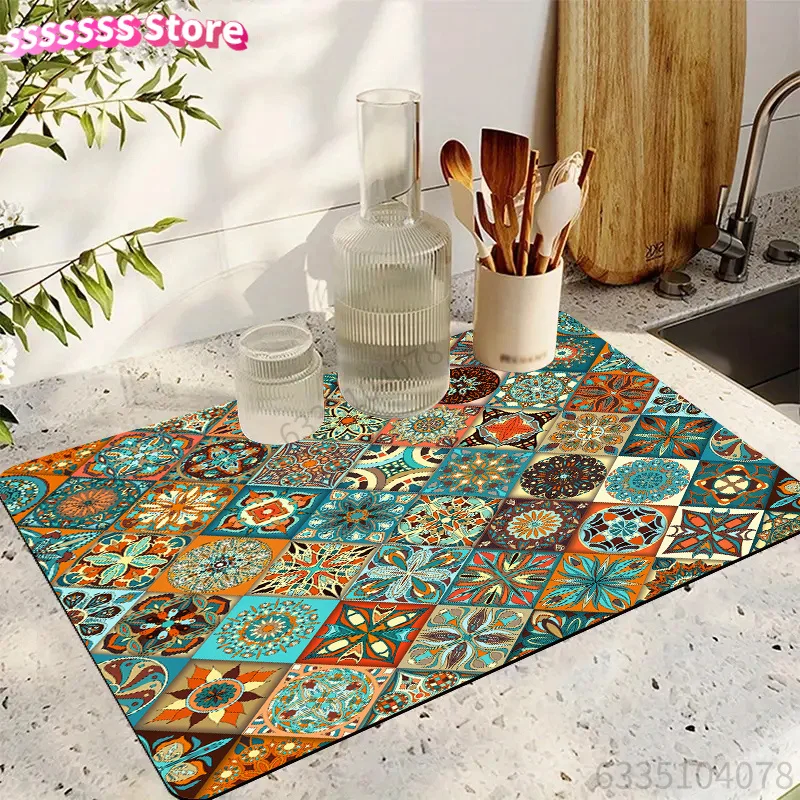 Protects expensive counter surfaces from dampness, water rings and minor scratches from tableware