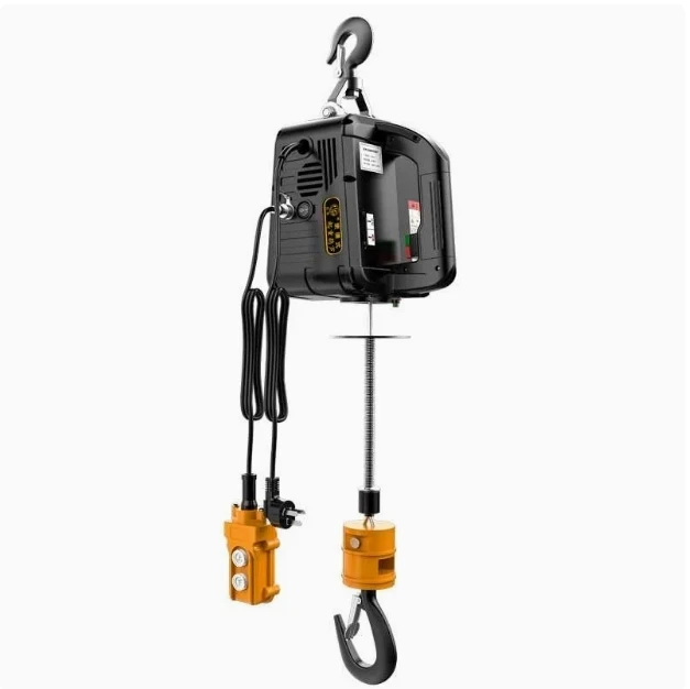 500Kg Portable Crane Electric Hoist for Cars, Home improvement, Cargo handling, Production workshop lifting