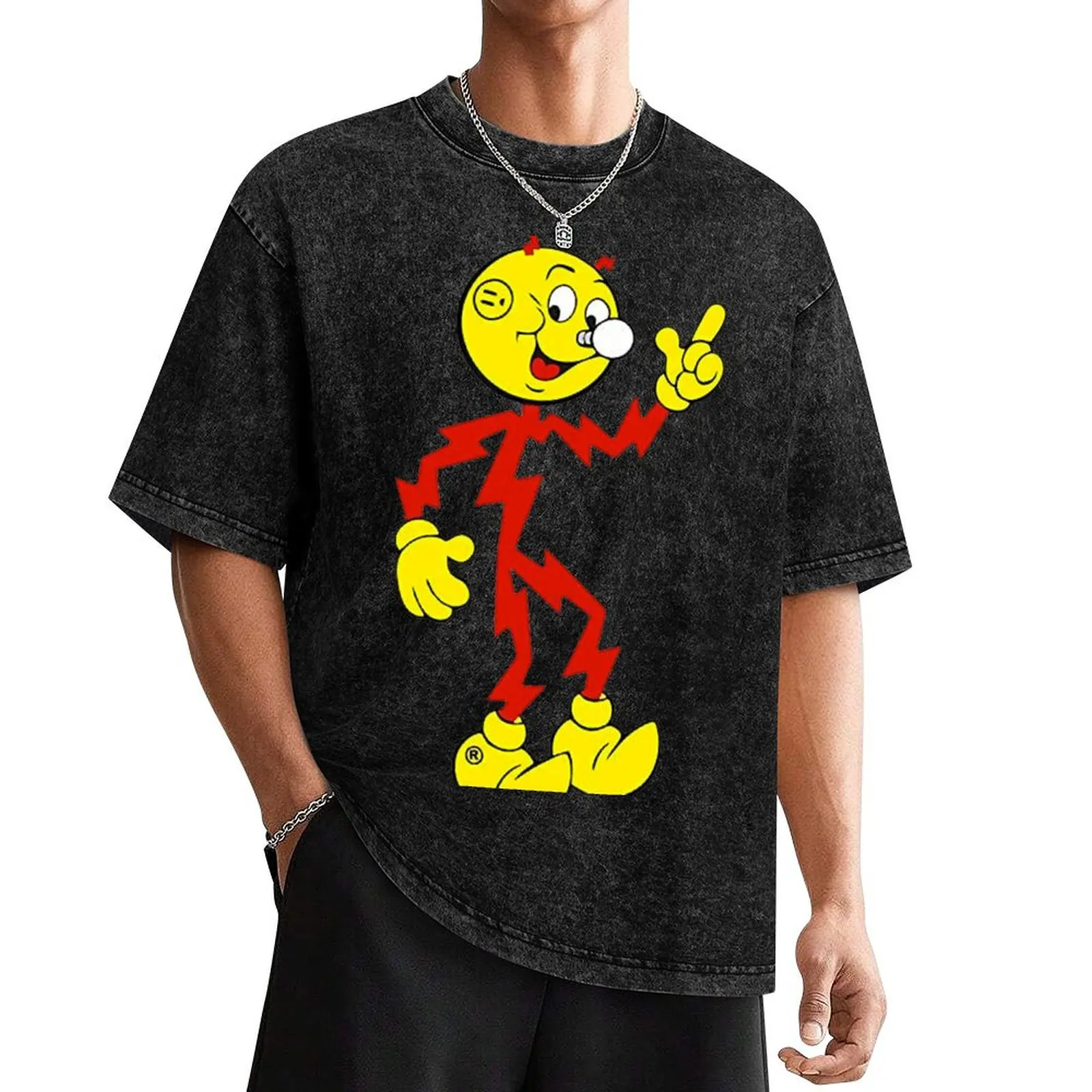 Reddy Kilowatt T-Shirt anime figures shirts graphic oversized t shirts for men