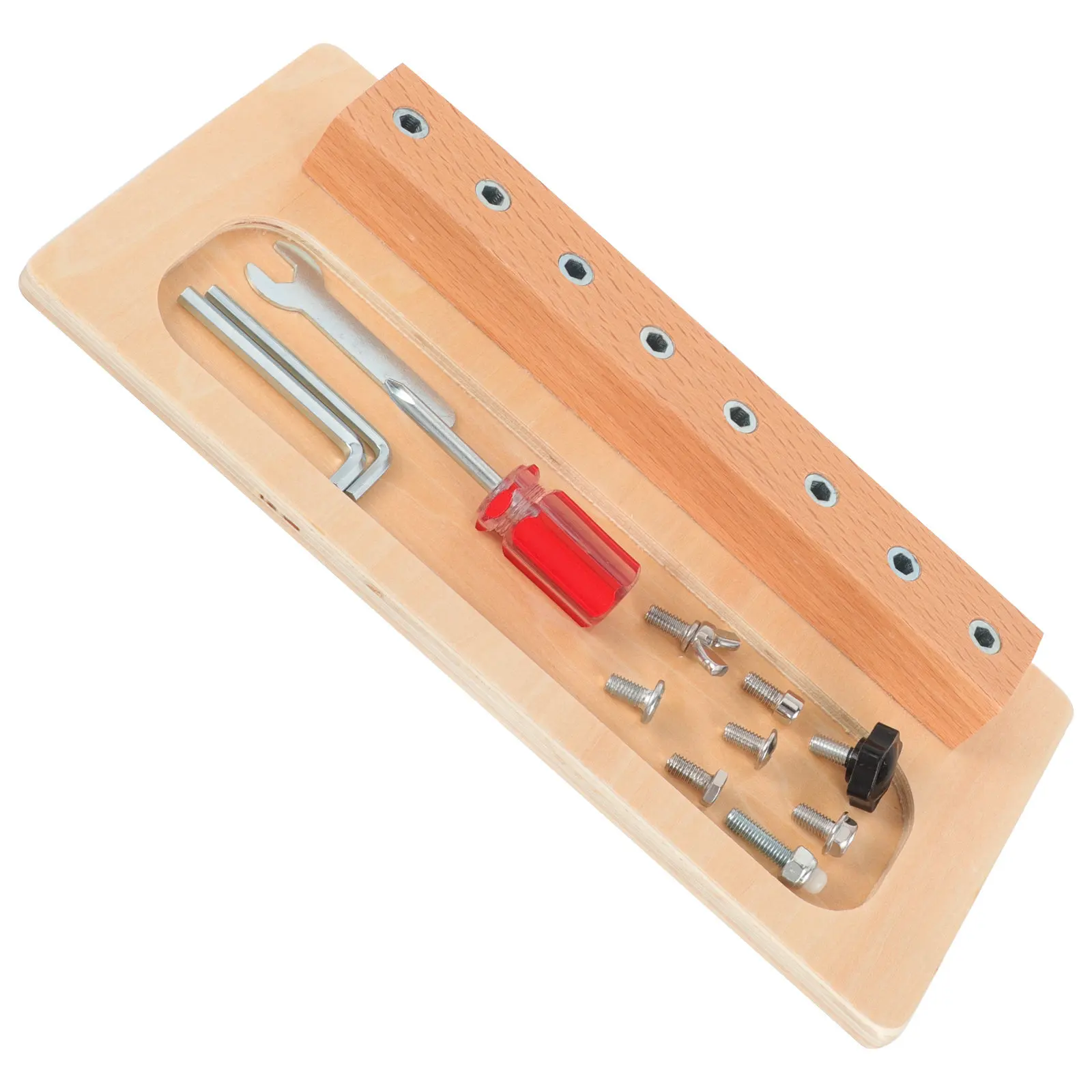 

Набор деревянных отверток: безопасный развивающий комплект для детей, для развития мозга, координации и дошкольного обучения