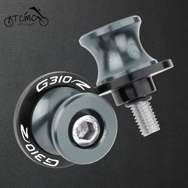 FOR BMW G310R G 310 R 2017 2018 2019 2020 2021 2022 2023 2024 Motorcycle CNC Aluminum Swingarm Spools Sliders Stand Screws 4