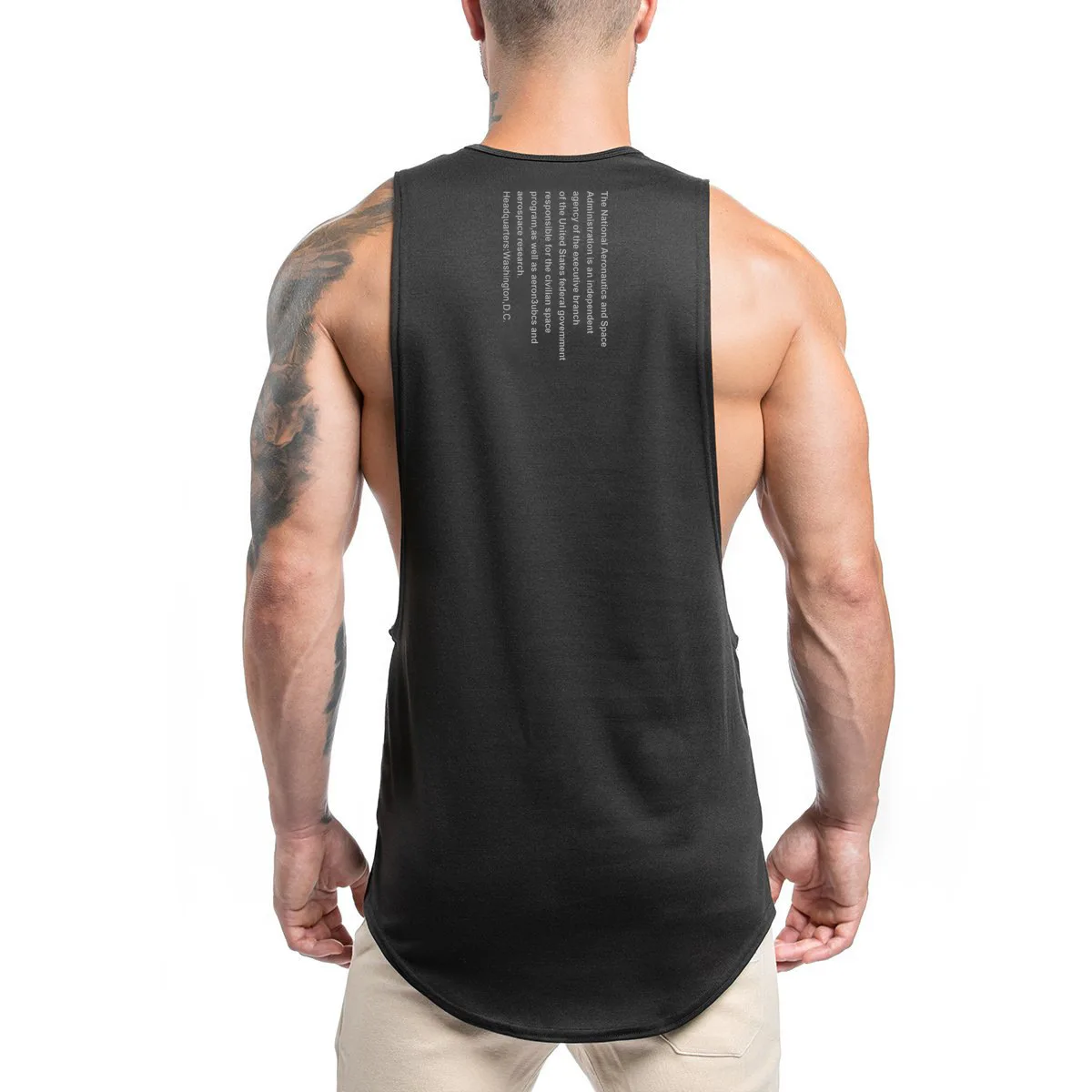 

Summer Gym Training Tank Top Men's Sports T-shirt Thin Breathable Fitness Running Vest Quick Drying Exercise Sleeveless Tops