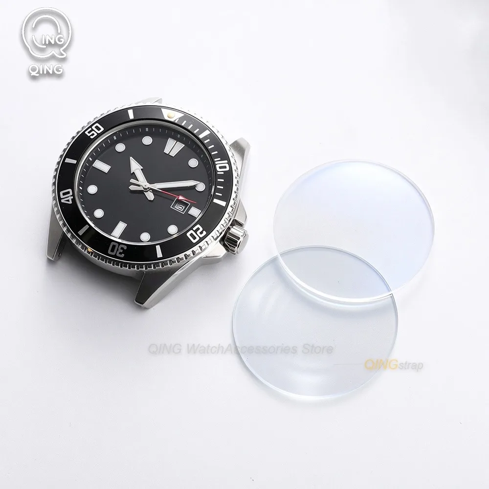 1.2mmThick Watch Glass Sapphire Replacement Double Dome AR Blue Diameters 28mm-38.5mm Transparent Crystal Watchmaker Accessories