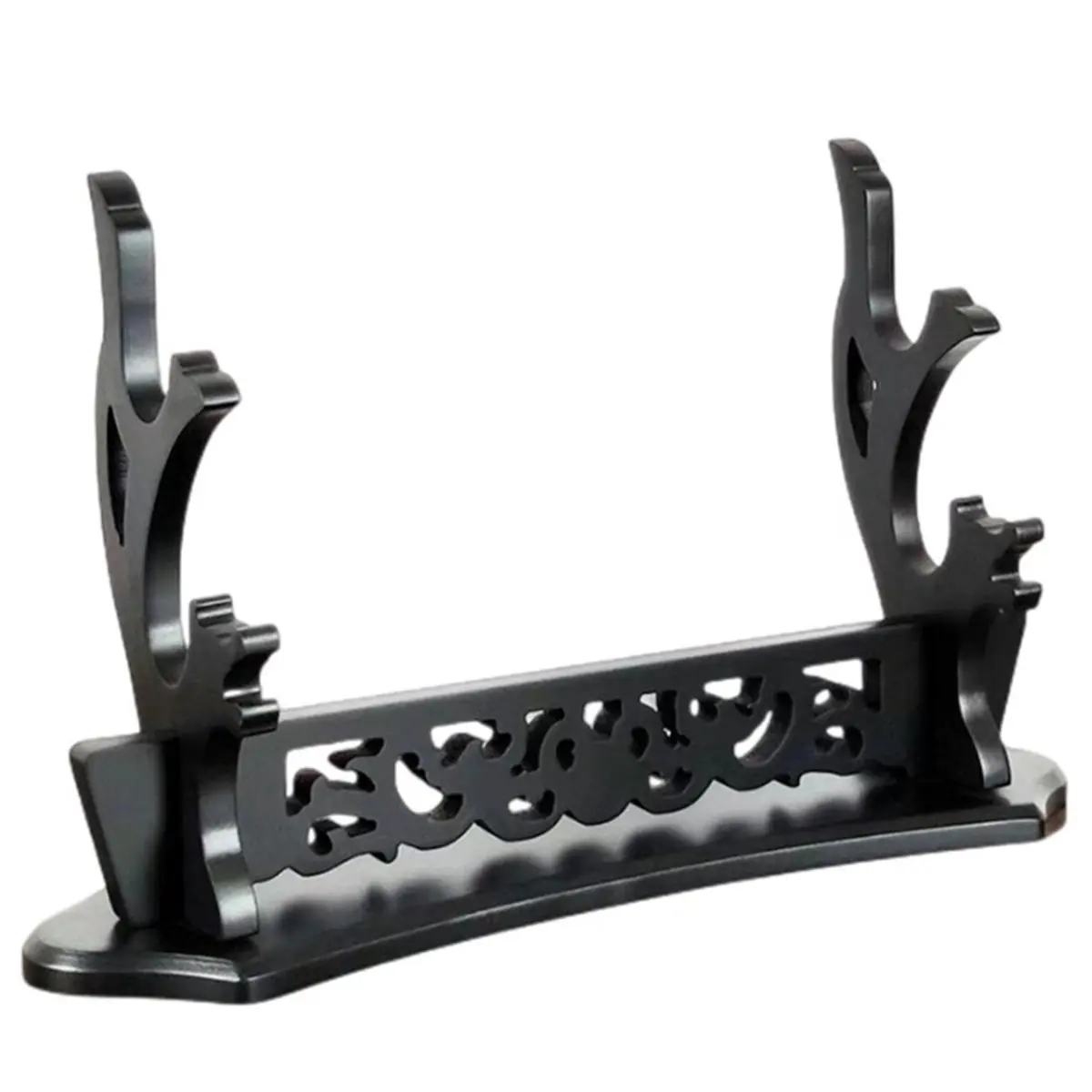 COFA Katana Stand Holder Wooden Shelf Rack Support Room Decoration Cradle Organizer