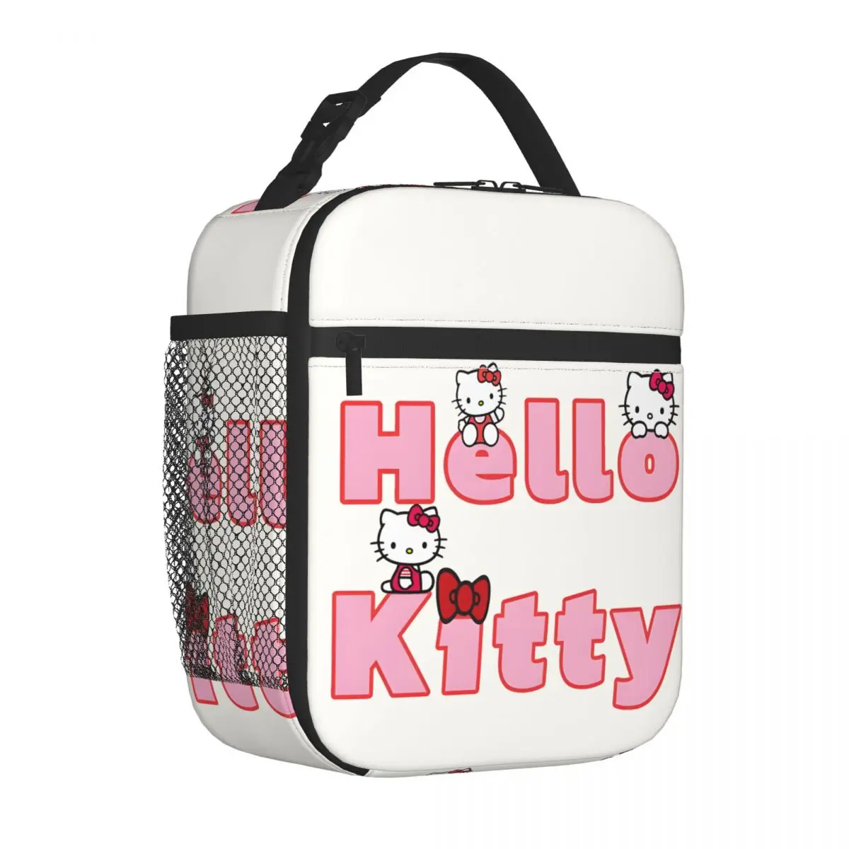 Hello Kitty Art Lunch Container Hello Kitty Office Staff Beverage Travel Food Bags Multifunction