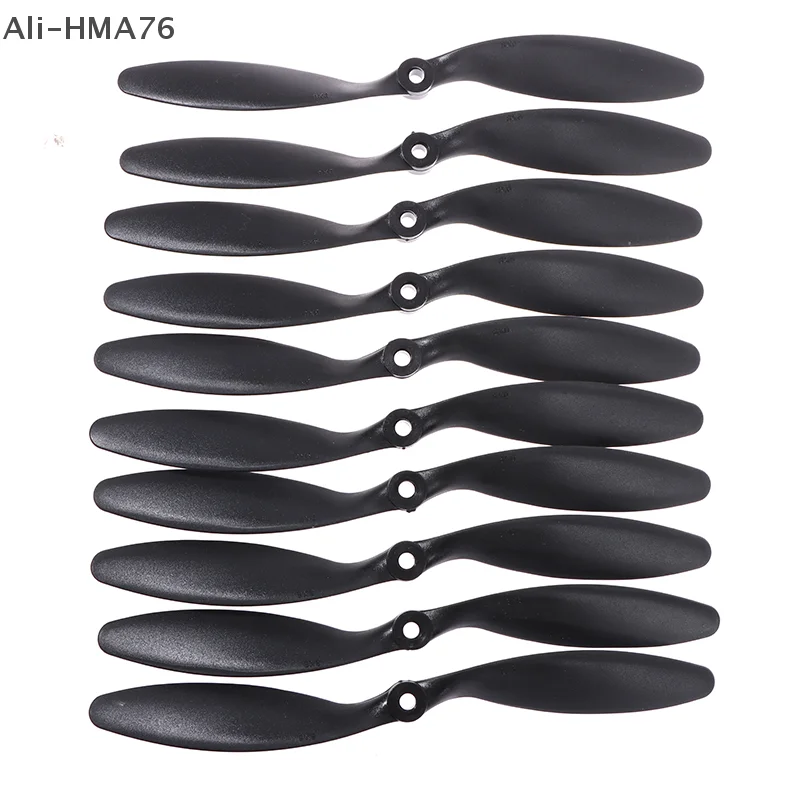 

HMA76-10pcs 8060 Propellers Glass Fiber Nylon Props for RC Airplane Quadcopter 8x6 RC Remote Control Toy Accessories