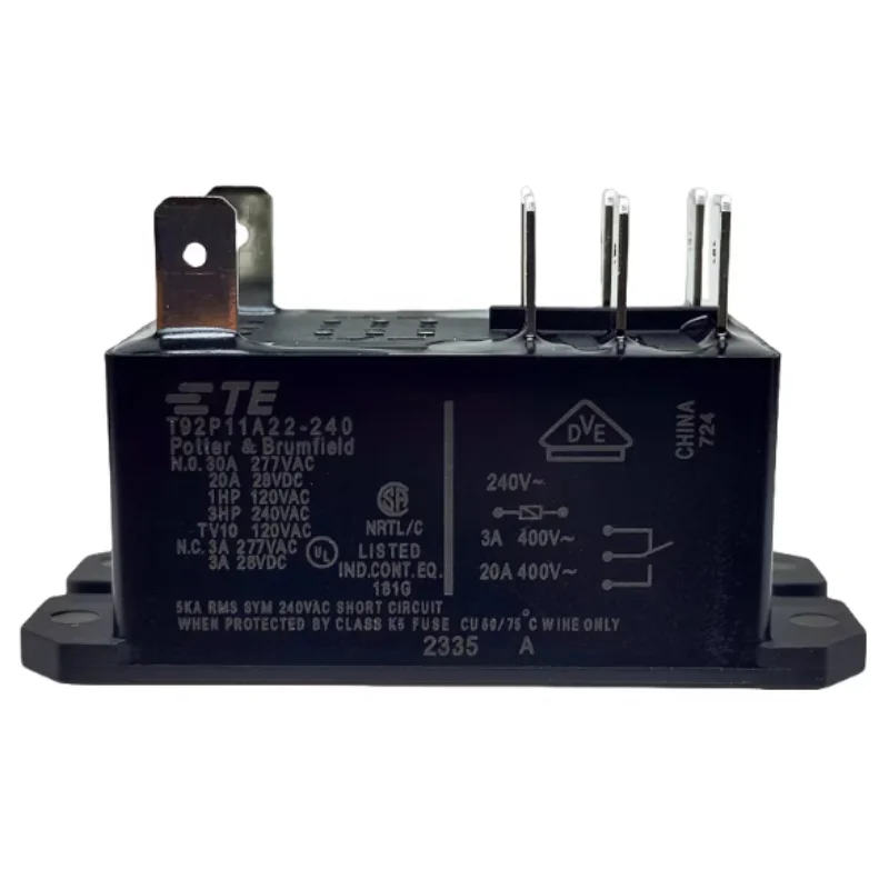 

Новое реле T92P11A22-240VAC 30A