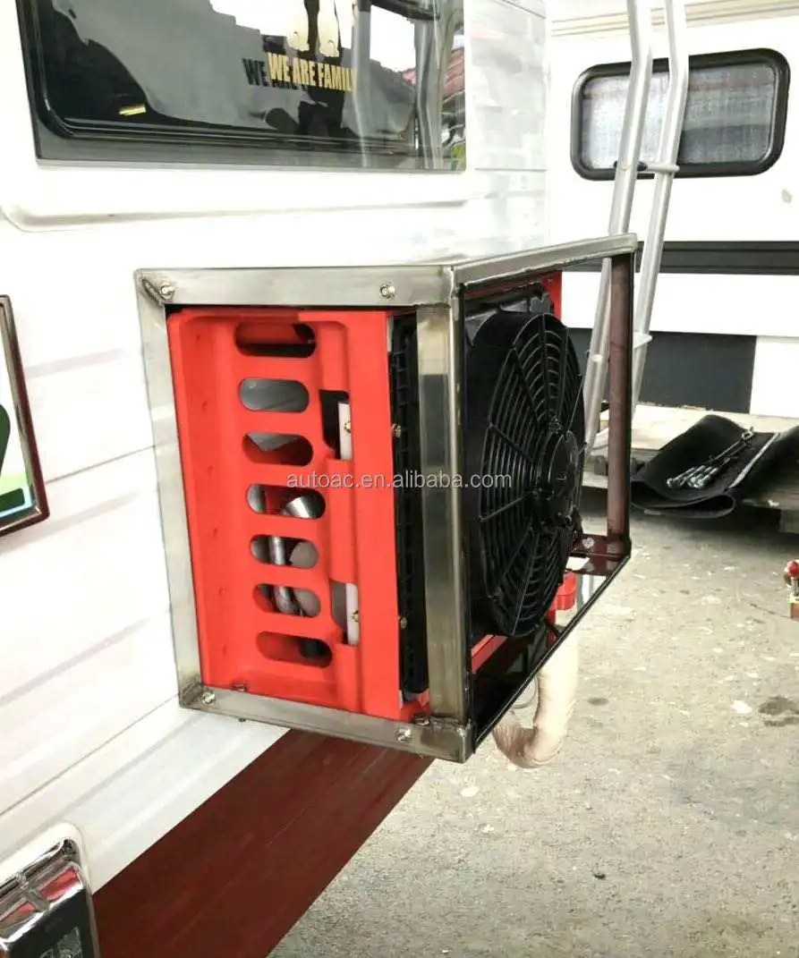 빠른 냉각 범용 24v 멀티 스플릿 에어컨 OEM 자동차 범용 에어컨 시스템 전체 세트 버스 트럭 자동차 전기 Hfc134a