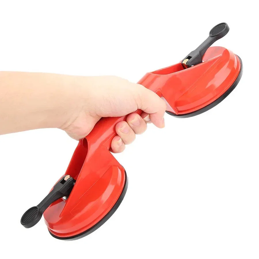 

Double Head Suction Cup Plastic Glass Dent Pullers Tile Floor Extractor Door Plate Panel Carrying Tool Car Repair Tool Sucker