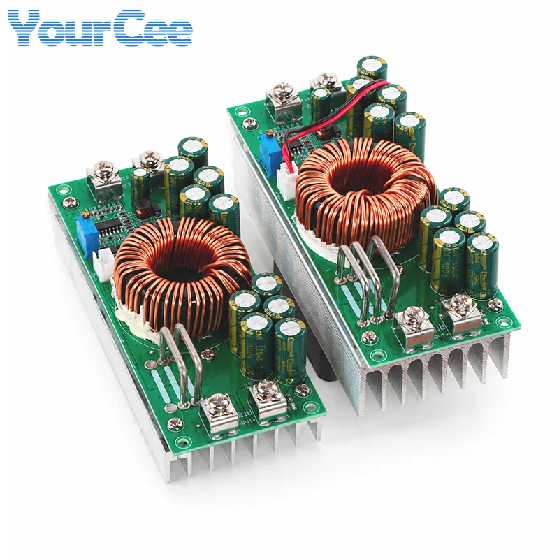 DC-DC 1500W/30A Step Up Boost CC CV Adjustable 1500W/50A 1200W/30A Step Down Buck Constant Voltage Rechargeable Battery Module